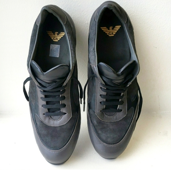 *SOLD*Armani leather men sneakers - Picture 2 of 11